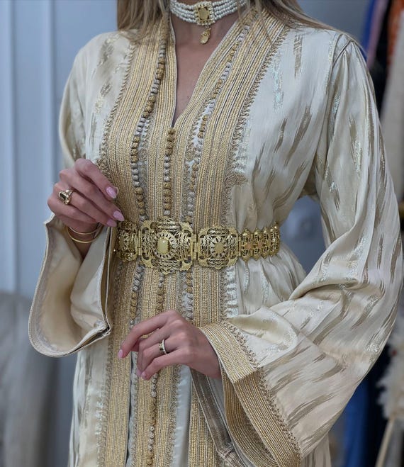 Kaftano Vestiti Da Sposa Marocchini Elegante Abito Da Sposa In