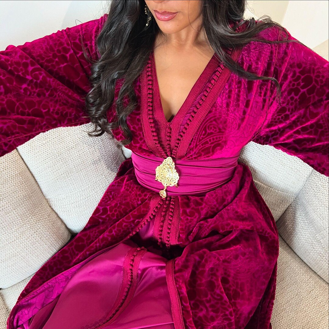 Designer islamic caftan wedding main image 1