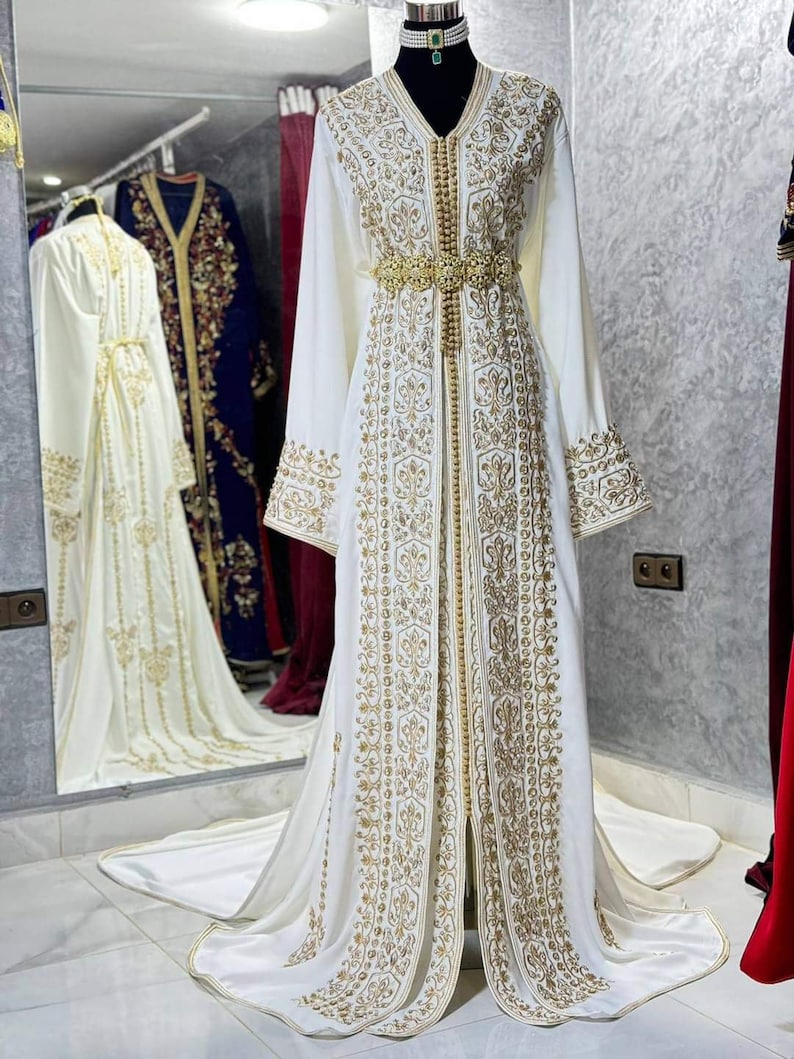 Elegant Moroccan Caftan Dress, 8 Styles Caftan for Women, Bridal Dress ...
