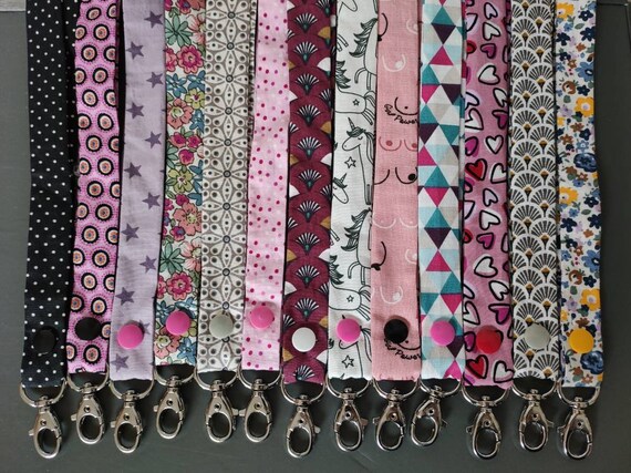Porte badge tour de cou porte clés infirmière aide soignante - Etsy France