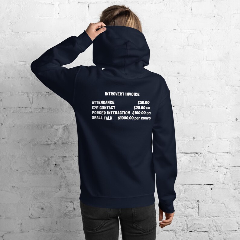 Introvert in Disguise Unisex Hoodie main image 0