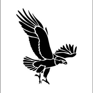 Eagle stencil ref 109 image 2