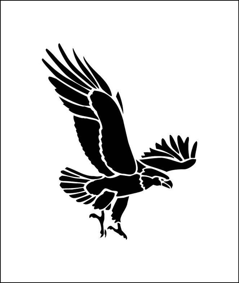 Eagle stencil ref 109 image 2