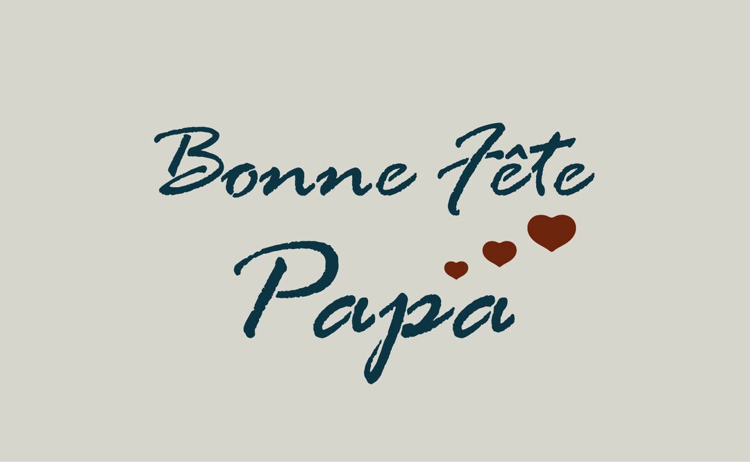 Bonne fête papa. Pochoir fête des pères. Décoration fête des pères (ref