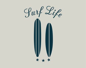 Surfing stencil. Surfboard stencil (ref 693)