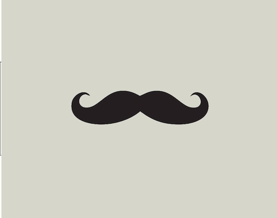 Muste Stencil. an Adhesive Vinyl Stencil. Mustache Decor ref - Etsy Muste Stencil. an Adhesive Vinyl Stencil. Mustache Decor ref - Etsy