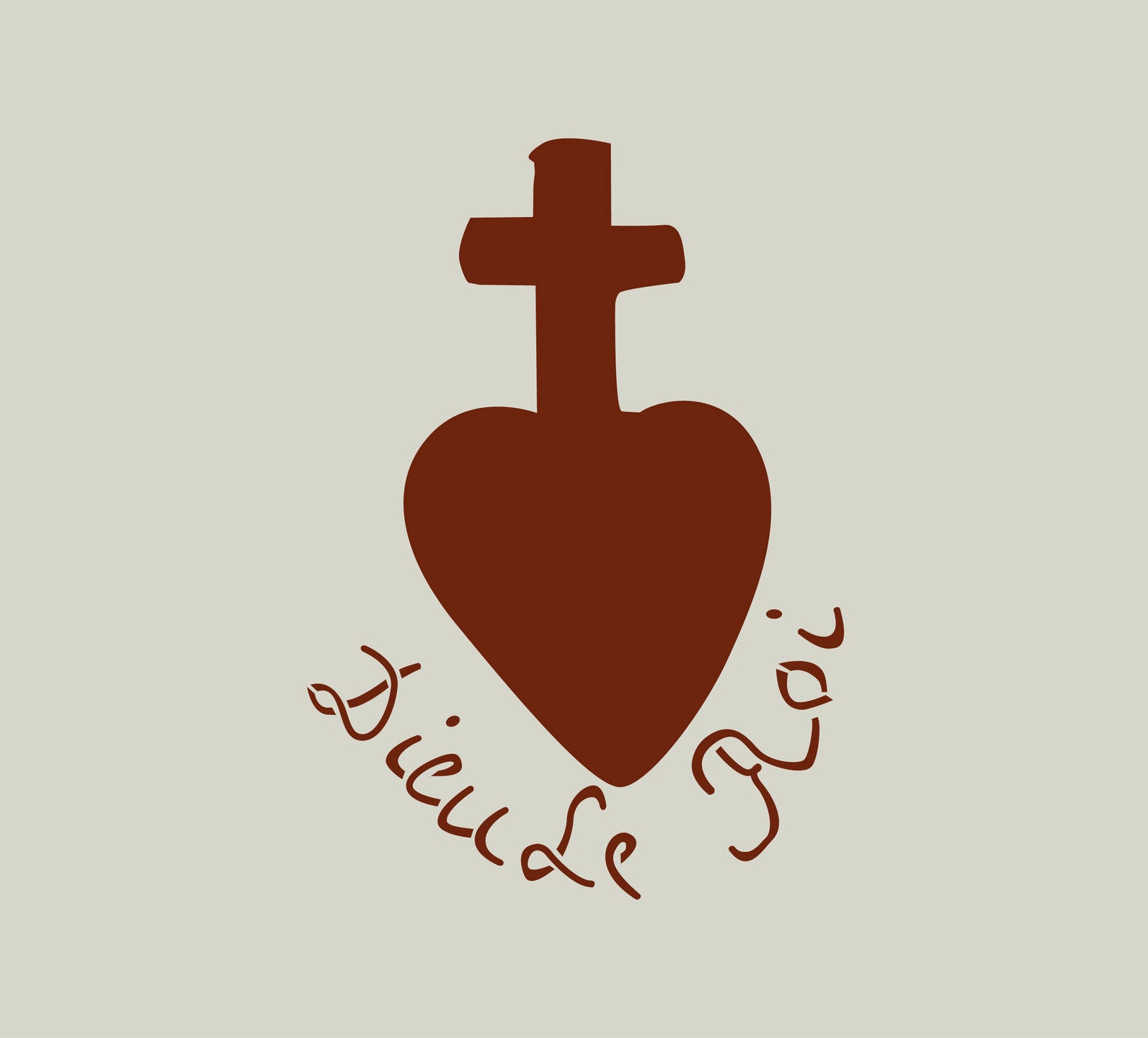 Heart of Vendée. Sacred Heart. Chouan symbol. Ref 314 Etsy