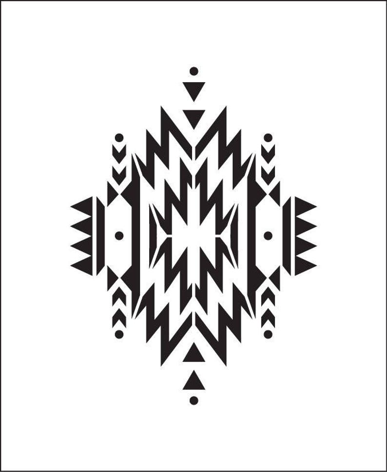 Indian Stencil Stencil Ethnic Pattern Ref 616 Etsy indian-stencil-stencil-ethnic-pattern-ref-616-etsy