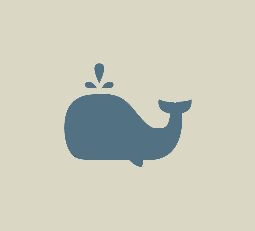 Whale. Whale Stencil. Adhesive Vinyl Stencil. ref 227 - Etsy