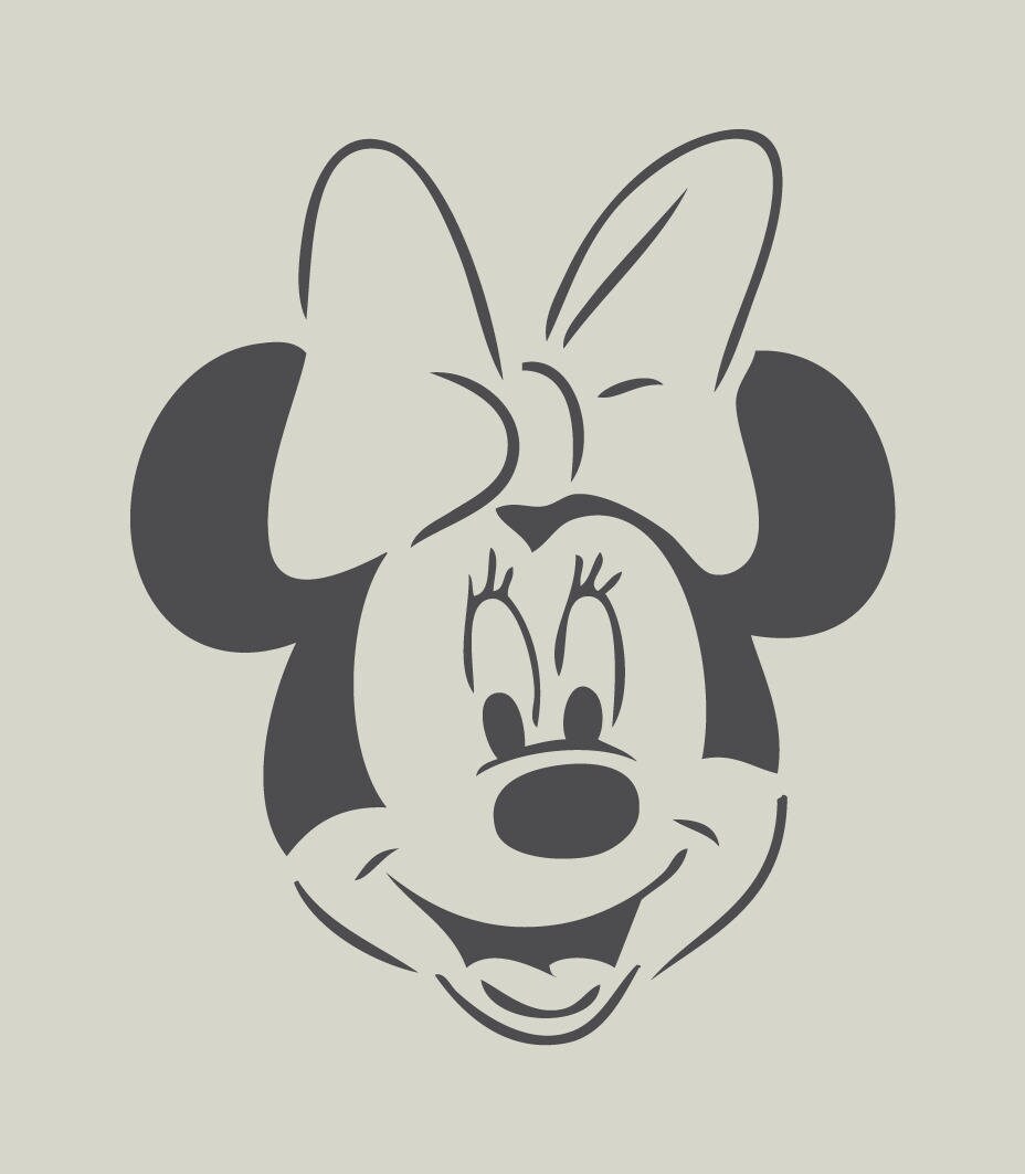 mickey-minnie-stencil-drawing-by-minnie-ref-402-etsy