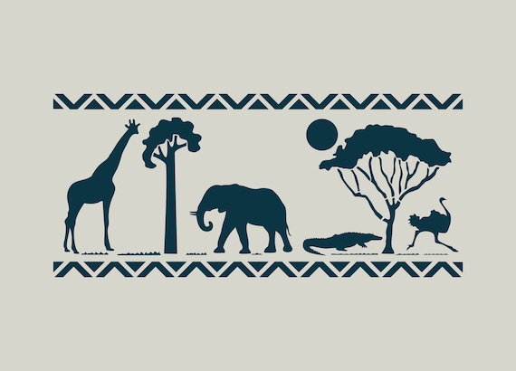Stencils Of Animals