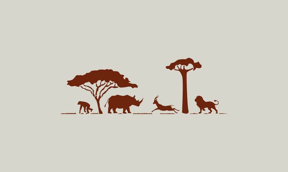 Safari Stencil. Stencil Africa. Stencil Animals of Africa. - Etsy Australia Safari Stencil. Stencil Africa. Stencil Animals of Africa. - Etsy Australia
