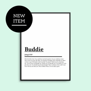 Buddie OTP Print - Buck and Eddie - 911 on Fox