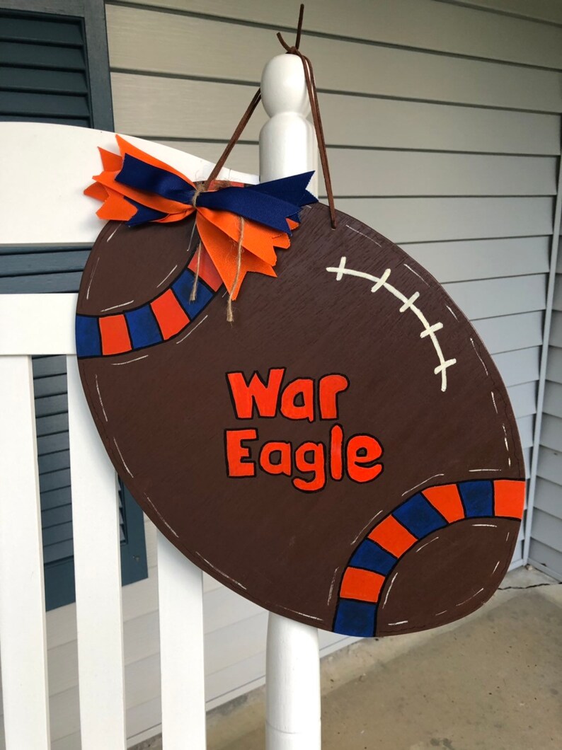 Auburn War Eagle,Football Door Hanger