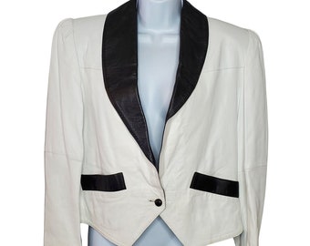 blazer black white