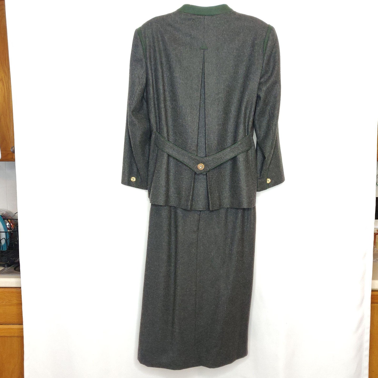 Trachten Unterseher Rosenheim Wool Jacket Skirt Suit 2pc Sz 6 - Etsy