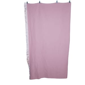 Vintage waffle tecer mistura acrílica brilhante cetim guarnição rosa cobertor duplo 70&quot; x 84&quot;