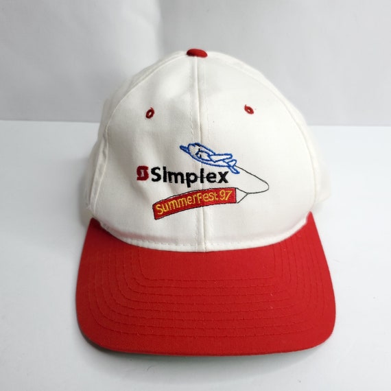 Vtg 1997 Simplex Time Recorder Company Snap Back H