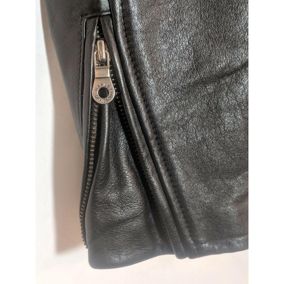 Harley Davidson Womens Leather Jacket Sz S Black … - image 6