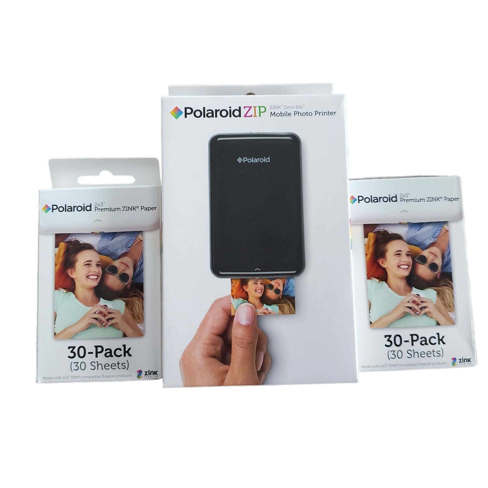 Buy the Mini Polaroid Printer Zink Zero Ink Mobile