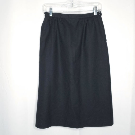 Vtg Pendleton Worsted Wool Straight Skirt Sz 12 G… - image 1
