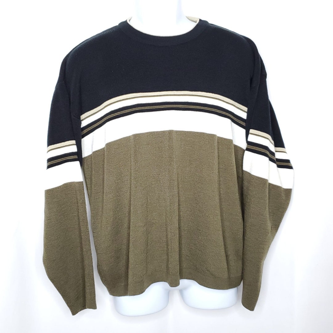 Vtg 90s Y2K Xtreme Gear Striped Knit Sweater XL Skater Grunge - Etsy