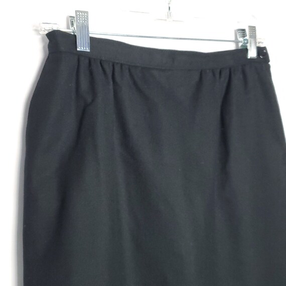 Vtg Pendleton Worsted Wool Straight Skirt Sz 12 G… - image 2