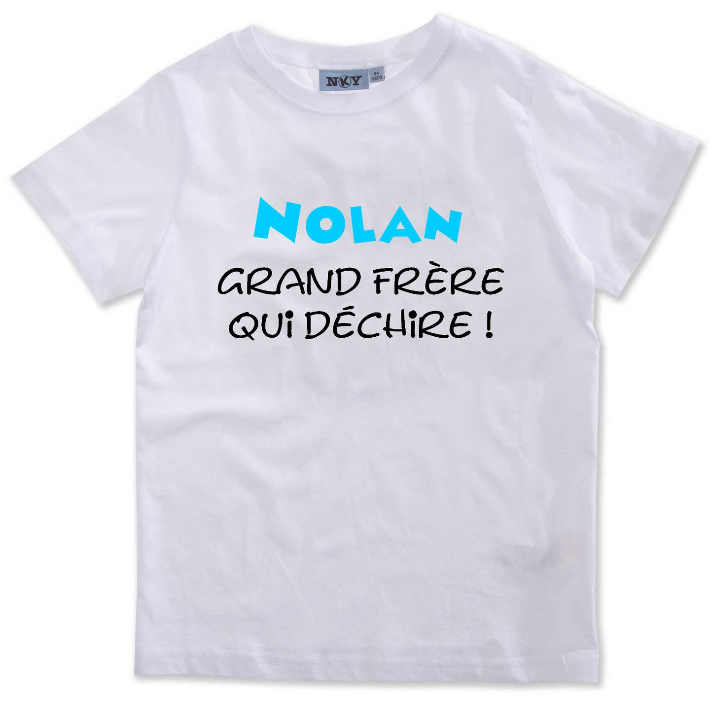 Tee shirt garçon Grand frère qui déchire personnalisé avec Etsy