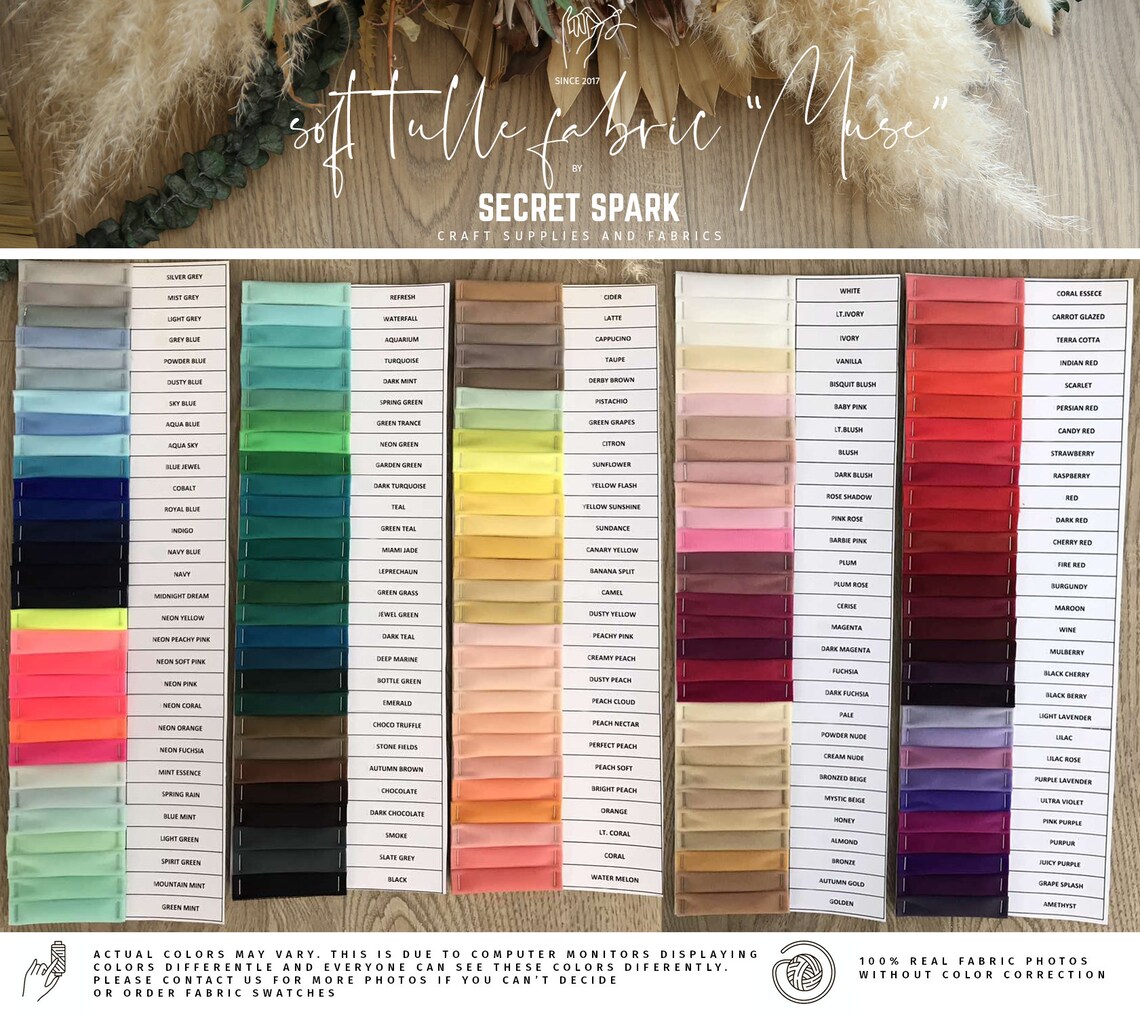 Help me figure out what color tulle this is! 8