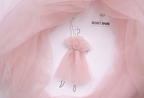 Pink mesh material deals