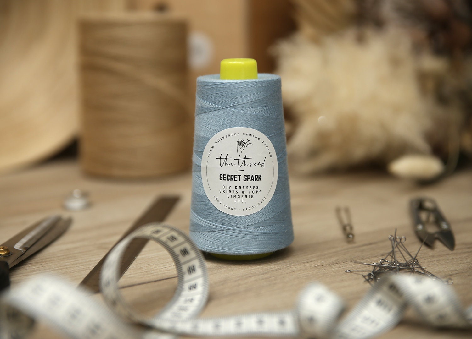 Dusty Blue Sewing Thread 311 All Purpose Sewing Thread Blue - Etsy