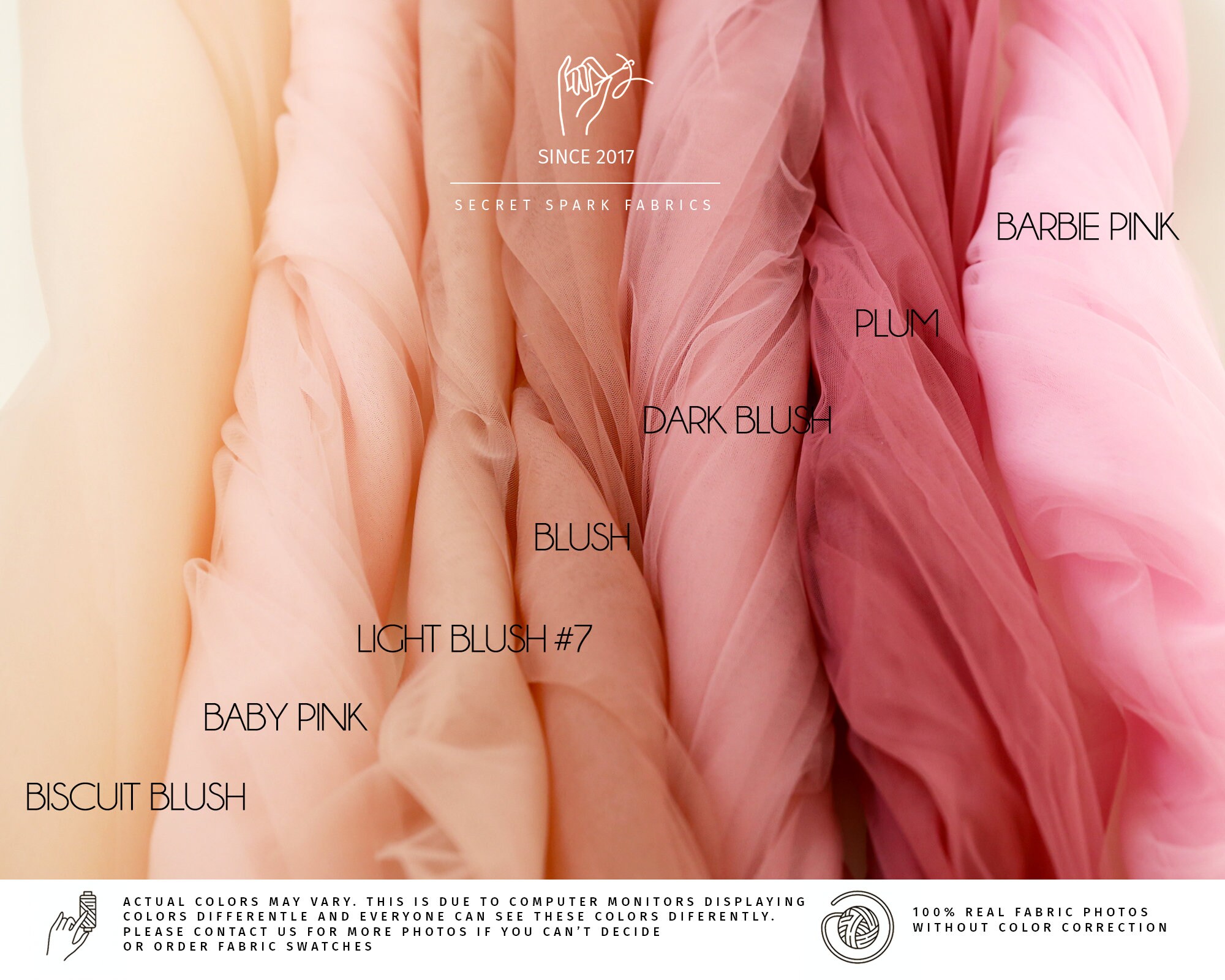Blush Color Fabric Swatch