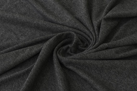 In Stock 2021 Dark Grey lightweigth soft cotton by the yard | Etsy