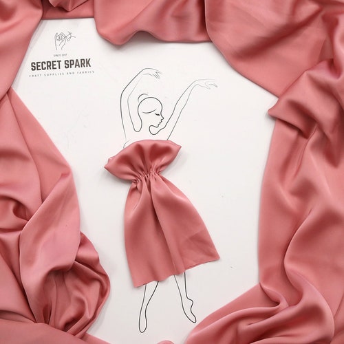 Ivory Bridal Premium Silk Satin Fabric by the Yard Etsy