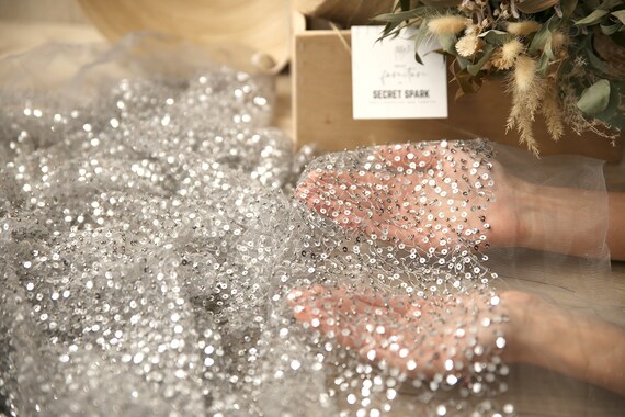 Beaded fabric by the yard new arrivals