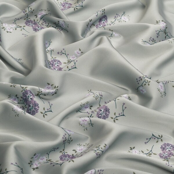 Silk Fabric Flower Etsy