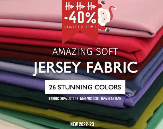 Jersey Knit Fabric, Cotton, Wholesale