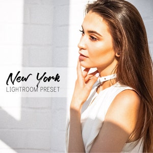 New York lunatico urbano Lightroom Preset - ritratto lunatico Look