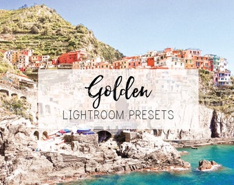 Siena Lightroom Preset Pack - 3 goldene, warme Presets