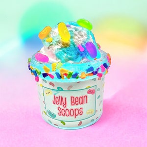 Jellybean Scoops DIY Slime ~ DIY Clay slime ~ Clear Slime ~ Scented slime