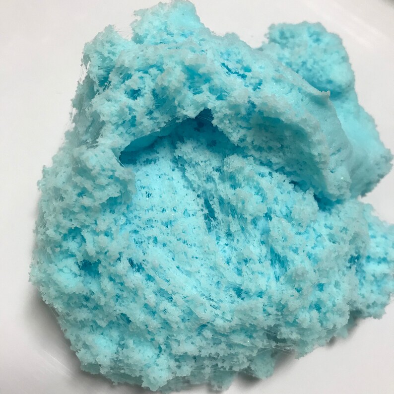 Blue Raspberry Cloud Slime Scented slime Blue Raspberry Etsy