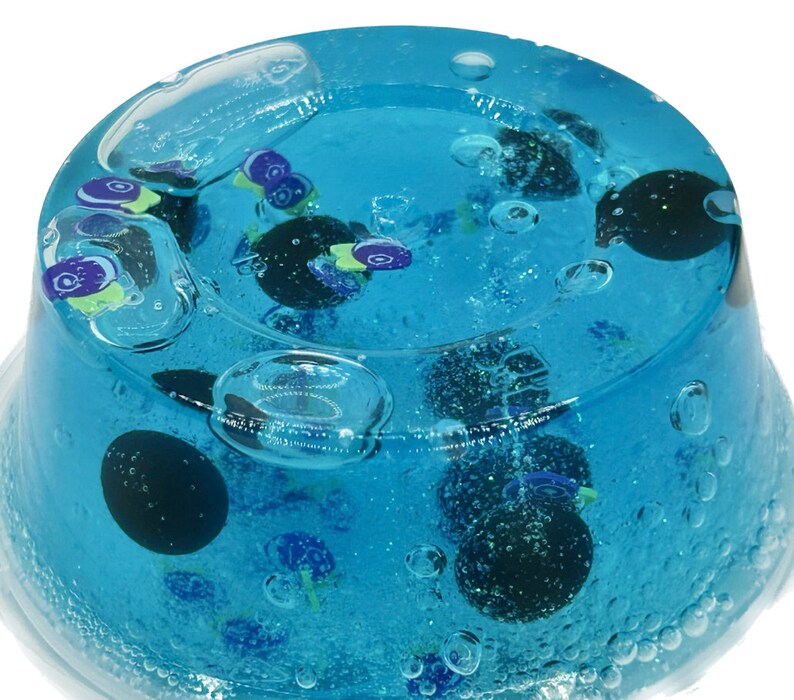 Blueberry Frozen Boba Slime Icee Slime Jelly Slime Charm Etsy