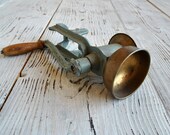 Antique Nuts Grater Mago Austria . Vintage Iron and Messing Grater Caffee and Nuts Grater as Rustic Kitchen Decoration from 1940s - 1950s