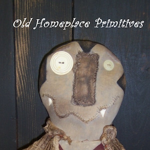 Primitive Halloween Dracula Pattern, Folk Art (PDF Pattern)