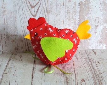 Easter hen to fill, egg bag, table decoration, Easter gift