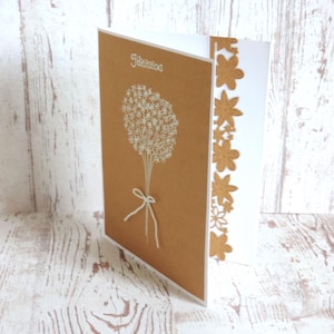 trouwkaart, huwelijksfelicitaties, cadeaubon, chequehouder. Handgemaakt.