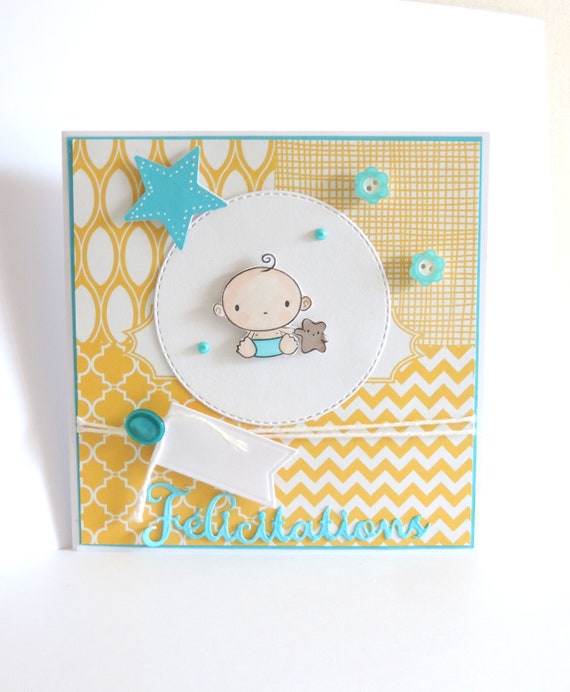 Carte Felicitations Carte Naissance Bapteme Carte Bebe Etsy