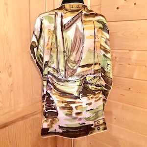 Jacques Esterel, vintage silk scarf