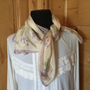 vintage silk scarf
