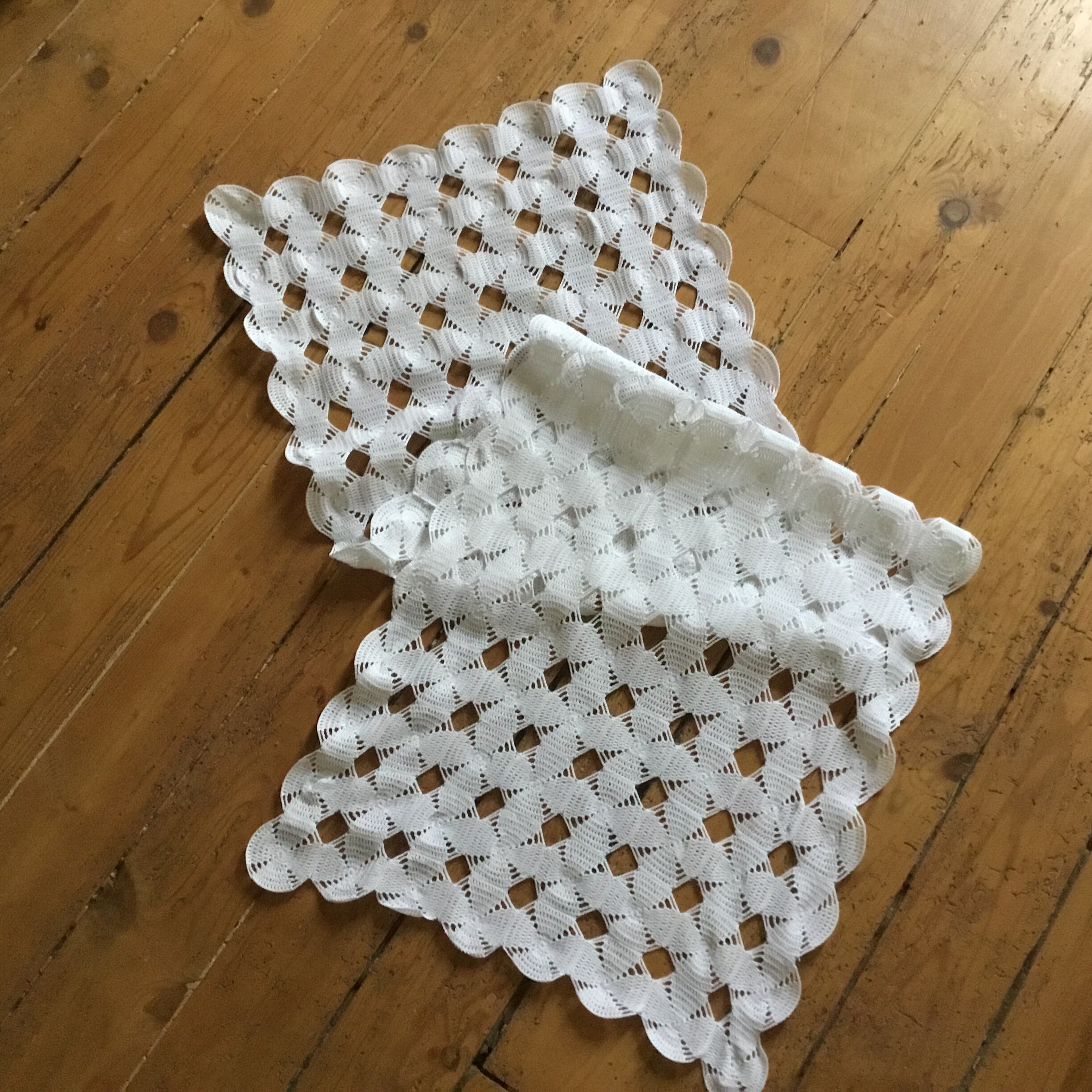 110cm X38cm, Napperon Ancien Dentelle